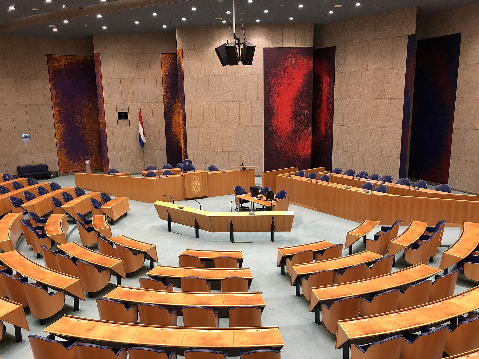 Plenaire zaal Tweede Kamer
